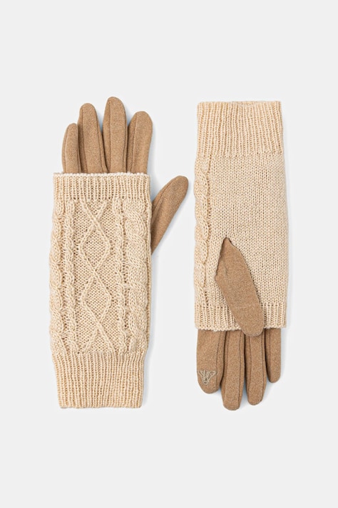 Medicine guanti donna colore beige