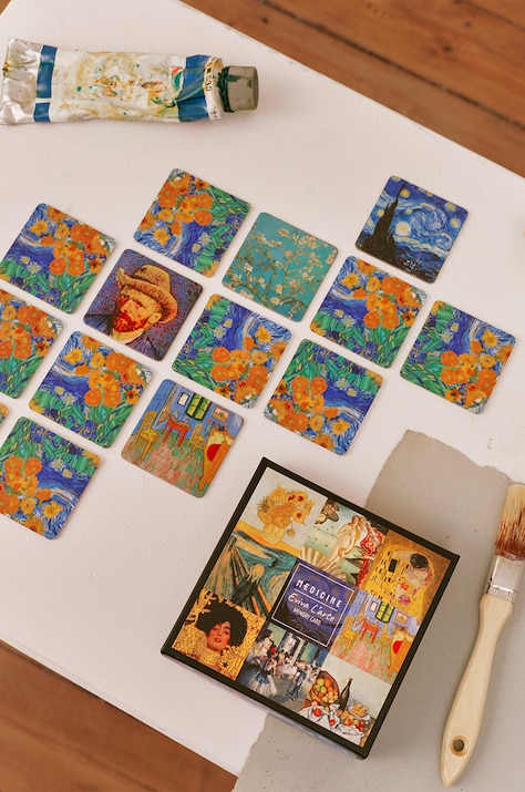 Gra memory z kolekcji Eviva L'arte kolor multicolor
