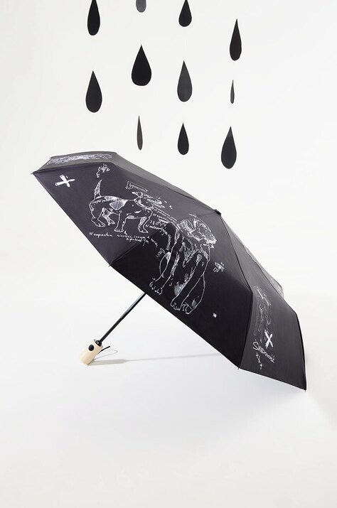 Parasol  – Medicine z okazji roku Miłosza,  kolor czarny