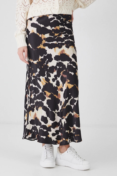 Spódnica damska maxi z wiskozy kolor multicolor