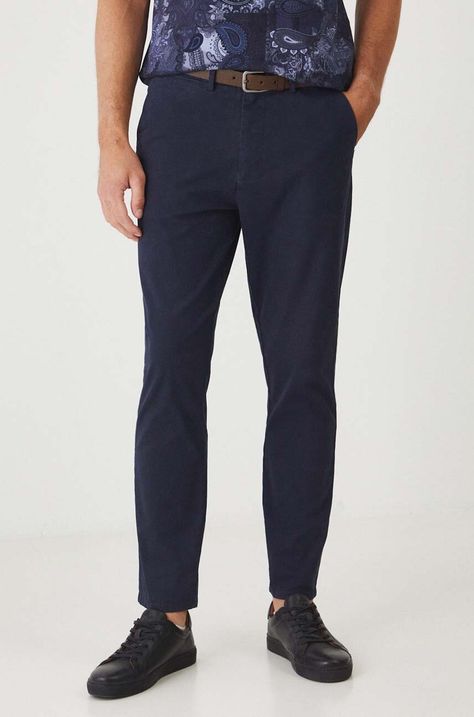 Брюки Medicine мужские цвет синий фасон chinos
