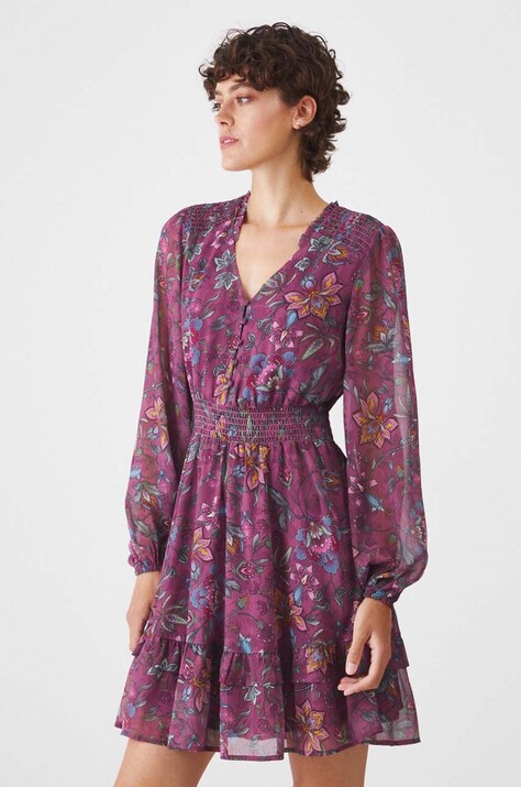 Сукня Medicine колір рожевий mini розкльошена