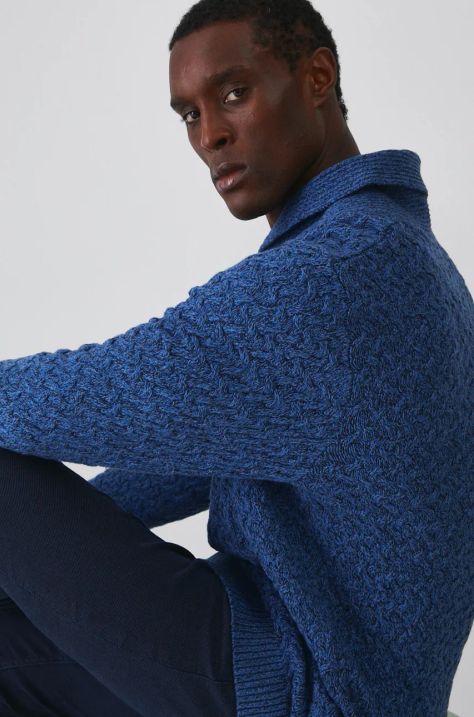 Medicine maglione in cotone colore blu