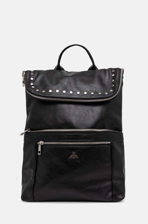 Medicine rucsac femei, culoarea negru, mare, neted
