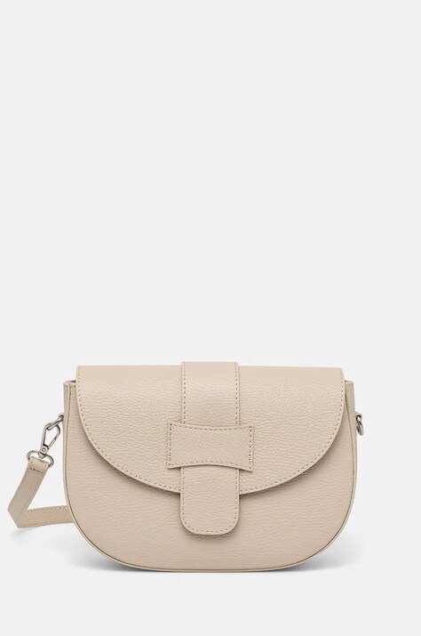 Δερμάτινη τσάντα Medicine χρώμα: μπεζ