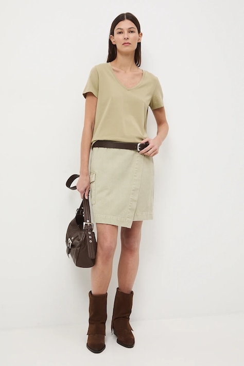 T-shirt bawełniany damski RW24-TSD043