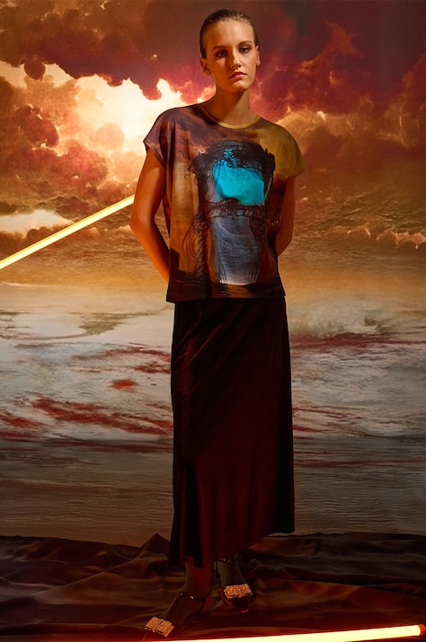 Medicine t-shirt bawełniany damski kolor czarny