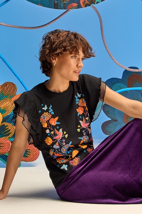 Medicine tricou femei, culoarea negru