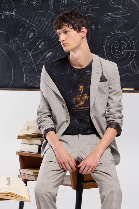 Футболка Medicine чоловічий колір чорний візерунок