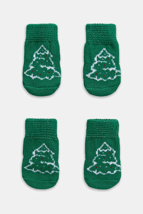 Skarpetki dla pupila świąteczne kolor zielony RW25-ALU902