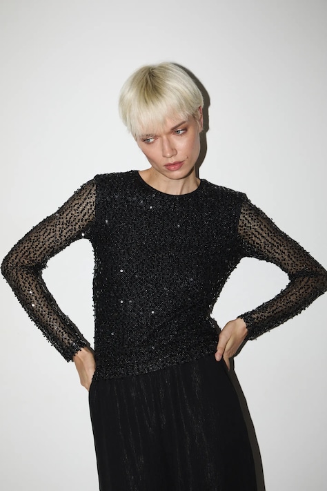 Medicine longsleeve damski kolor czarny