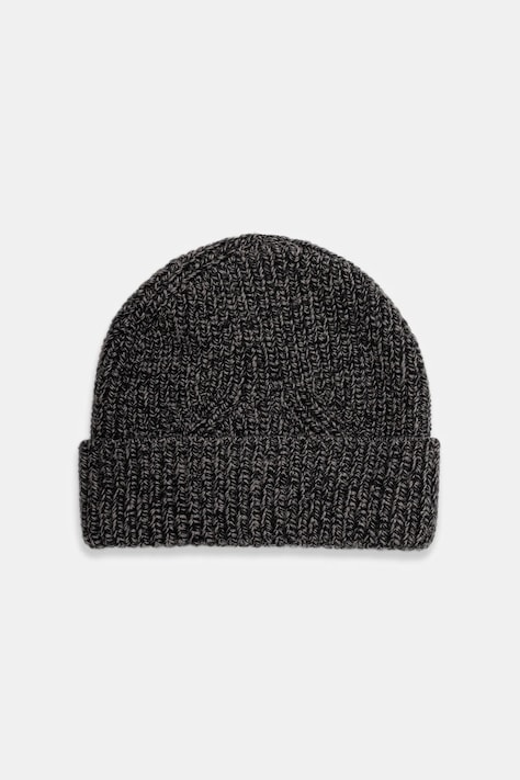 Medicine czapka z domieszką wełny męski kolor szary