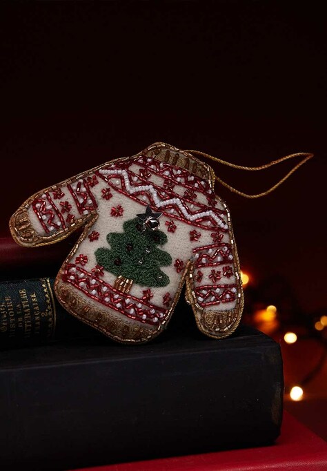 Ozdoba na vánoční stromeček handmade - vánoční svetr více barev RW25-DEU819