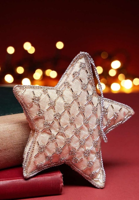 Medicine ozdoba choinkowa kolor beżowy