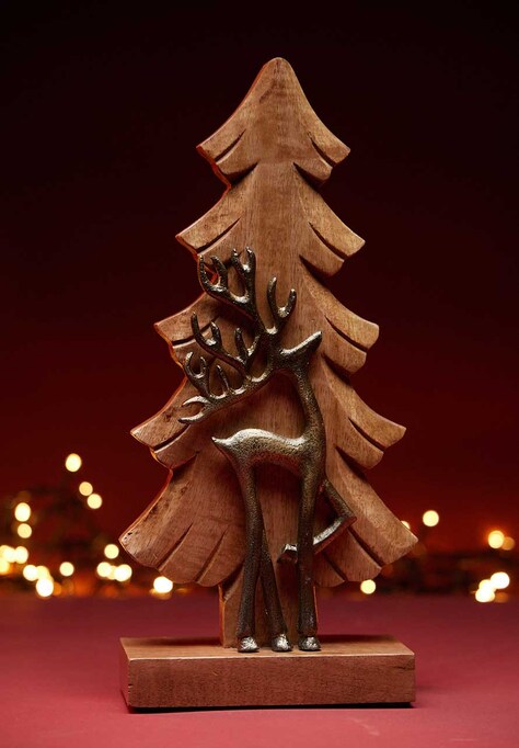 Medicine karácsonyi dekoráció barna