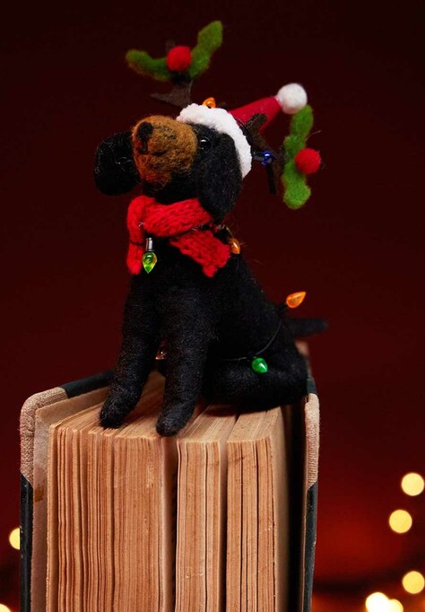 Ozdoba choinkowa filcowa handmade kolor multicolor RW25-DEU841