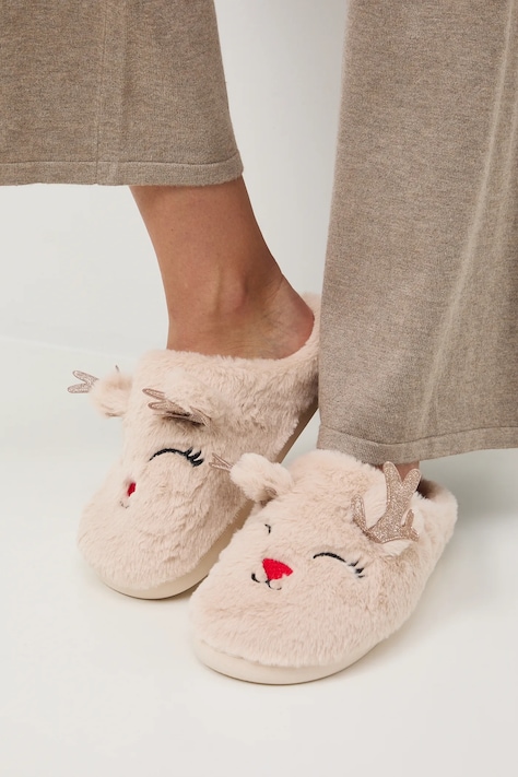 Medicine pantofole donna colore beige