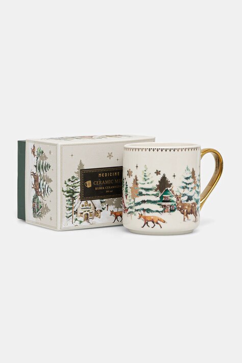 Medicine kubek ceramiczny kolor multicolor