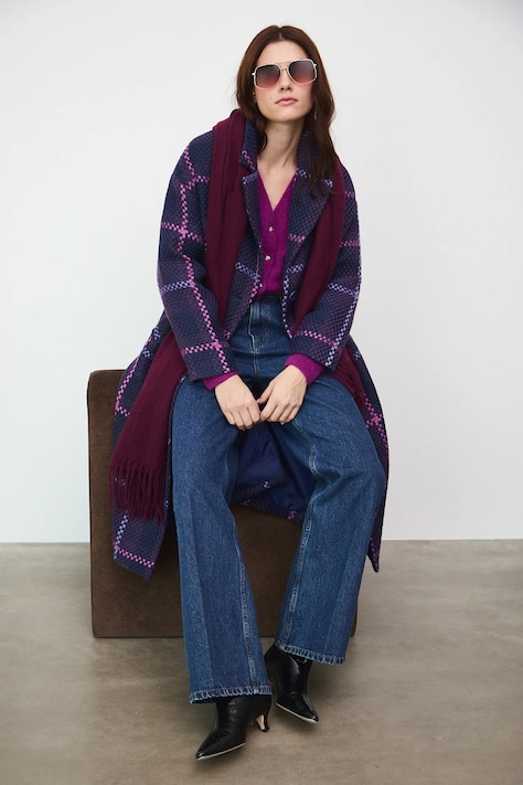 Medicine kabát lila