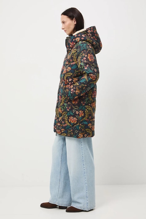 Płaszcz damski pikowany kolor multicolor RW25-KPD903