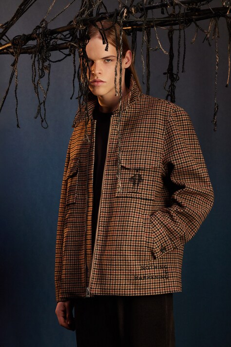 Medicine kurtka kolor brązowy przejściowa