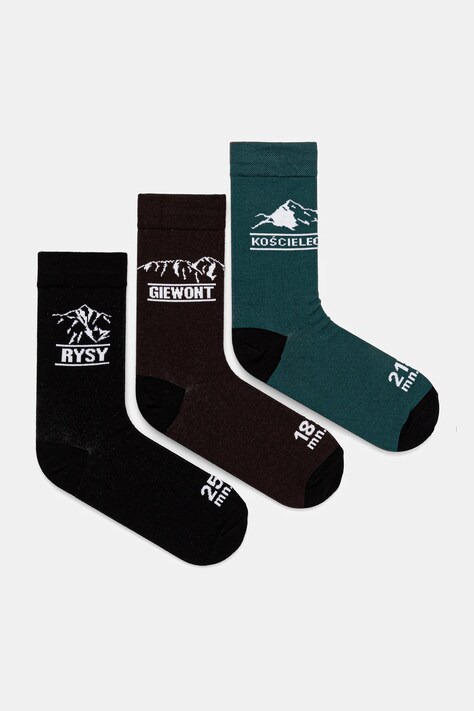 Medicine skarpetki bawełniane 3-pack kolor multicolor