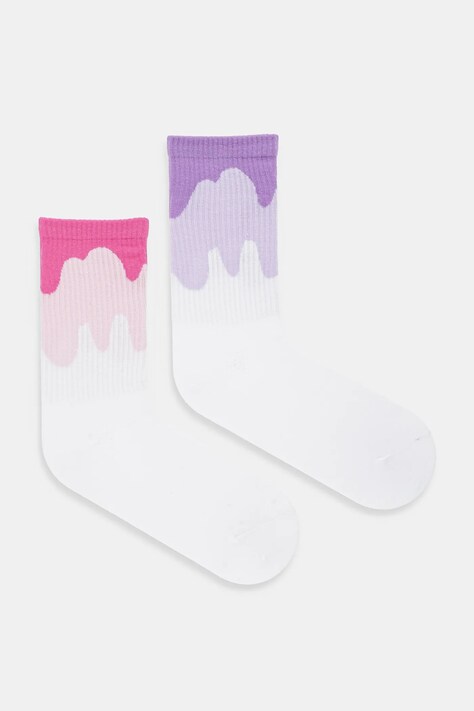 Medicine skarpetki bawełniane 2-pack kolor multicolor