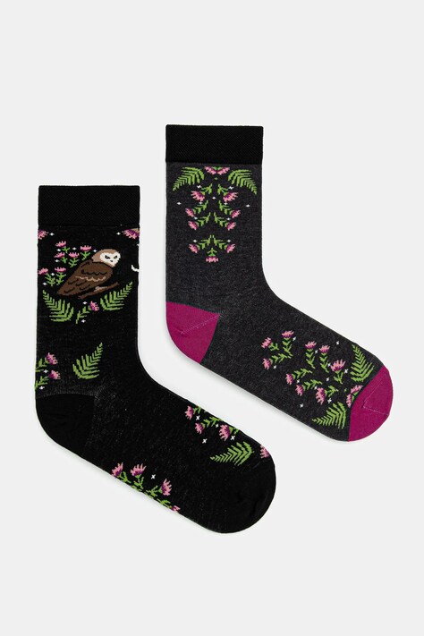 Medicine skarpetki bawełniane 2-pack kolor multicolor