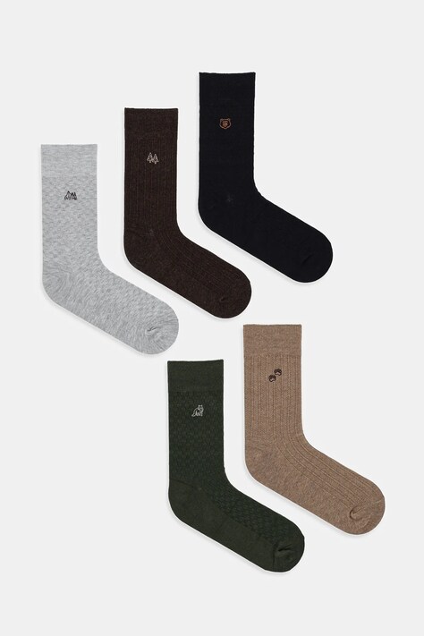 Medicine skarpetki bawełniane 5-pack kolor multicolor