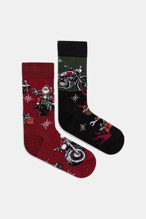 Medicine skarpetki bawełniane 2-pack kolor multicolor