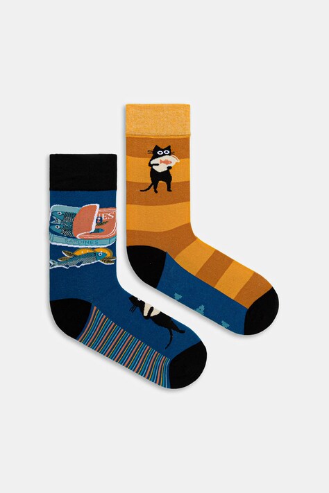 Medicine skarpetki bawełniane 2-pack kolor multicolor