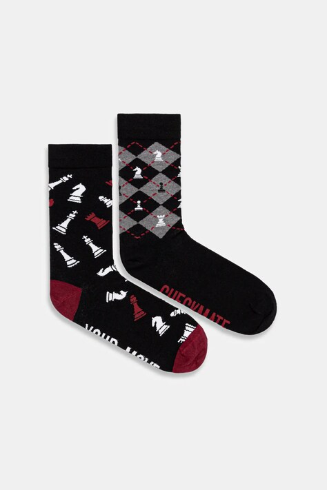 Medicine skarpetki bawełniane 2-pack kolor multicolor