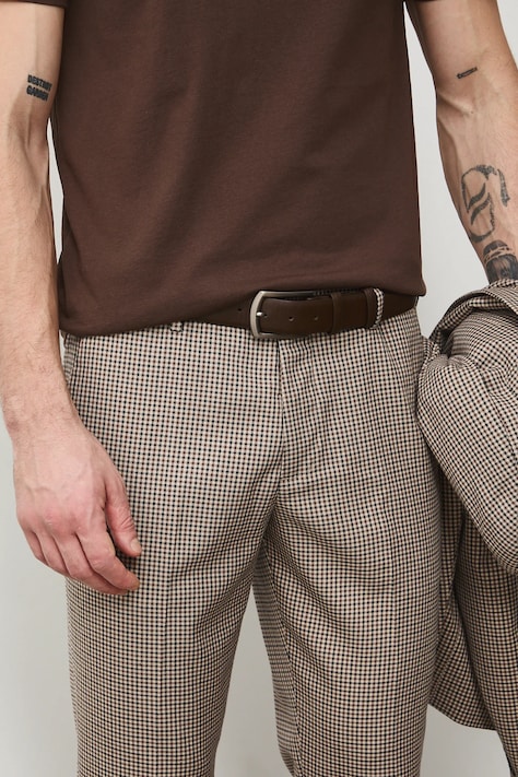 Ζώνη Medicine χρώμα: καφέ