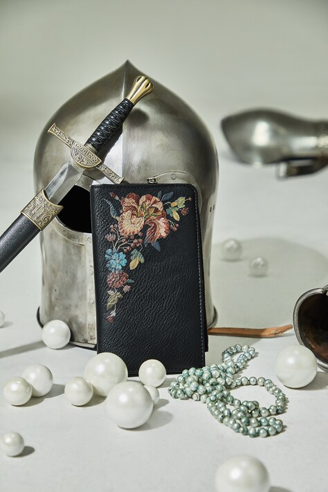 Medicine portfel damski kolor czarny