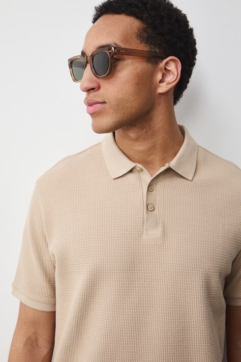 Πόλο Medicine χρώμα: μπεζ