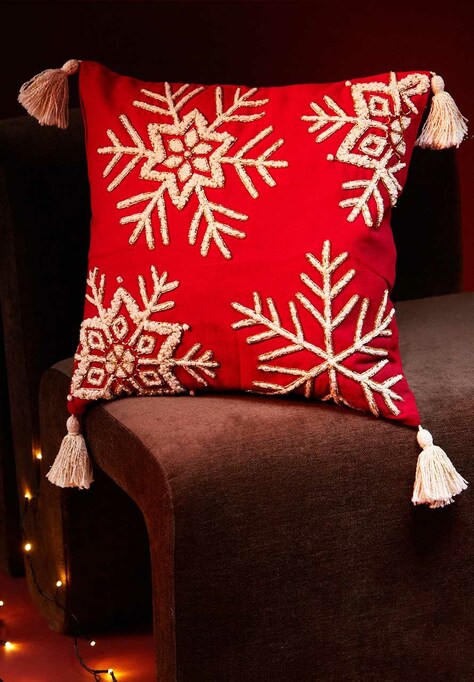 Διακοσμητική μαξιλαροθήκη Medicine χρώμα: κόκκινο