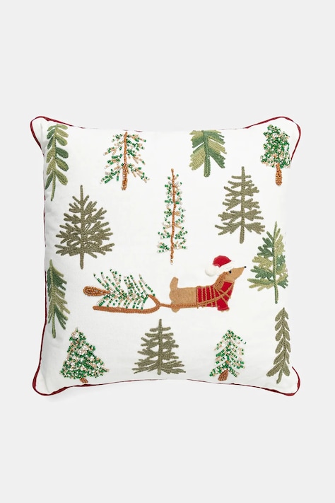 Poduszka dekoracyjna świąteczna 45 x 45 cm kolor multicolor RW25-PSU840