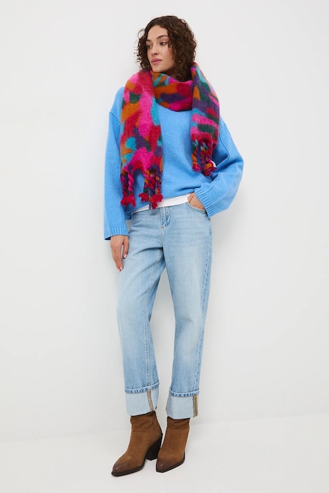 Μεγάλο κασκόλ Medicine χρώμα: πολύχρωμο