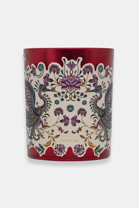 Medicine świeca zapachowa sojowa kolor różowy