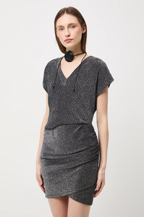 Medicine spódnica kolor szary mini ołówkowa