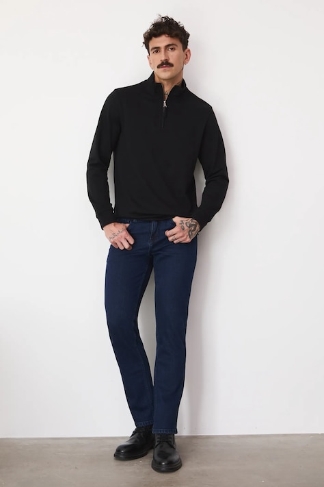 Medicine jeansy męskie kolor granatowy