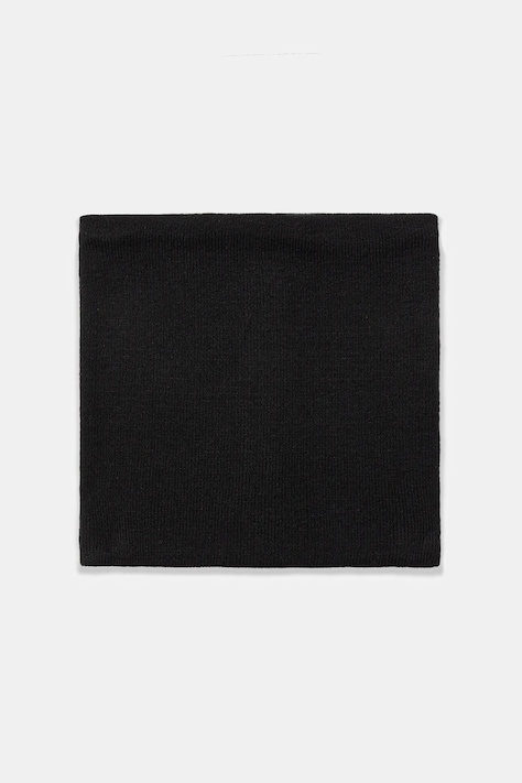 Šál komín hladké s viskózou čierna farba RW25-SOM054