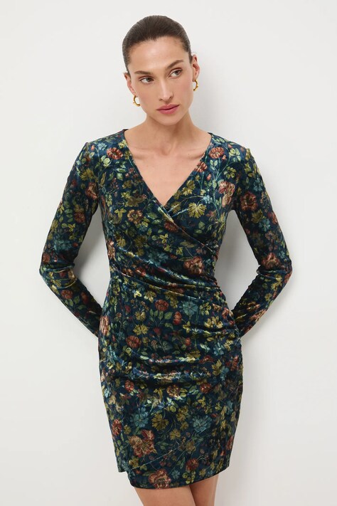 Medicine rochie culoarea turcoaz