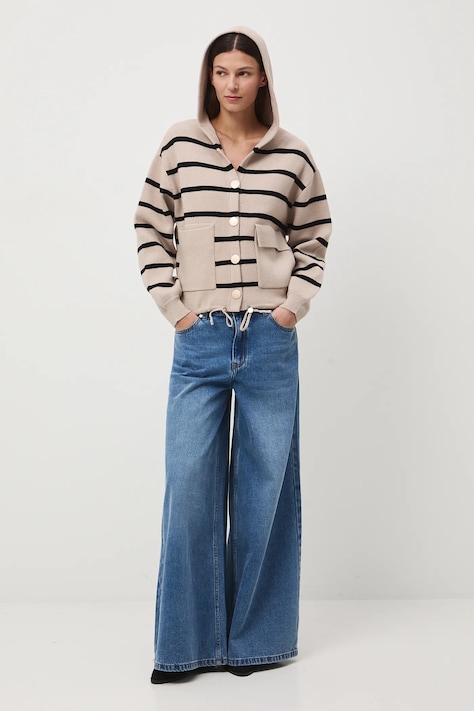 Medicine kardigán bézs