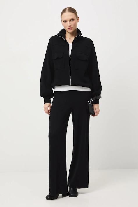 Medicine sweter damski kolor czarny lekki