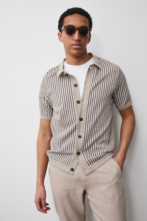 Medicine cardigan in cotone uomo