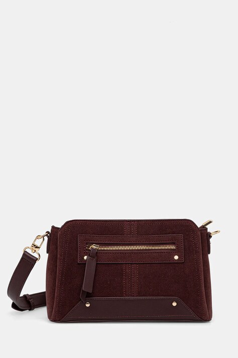 Medicine torebka kolor bordowy