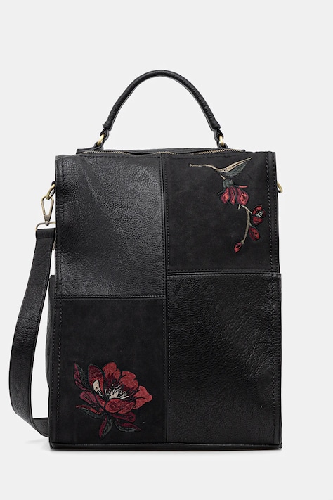 Medicine rucsac culoarea negru, mare, cu imprimeu
