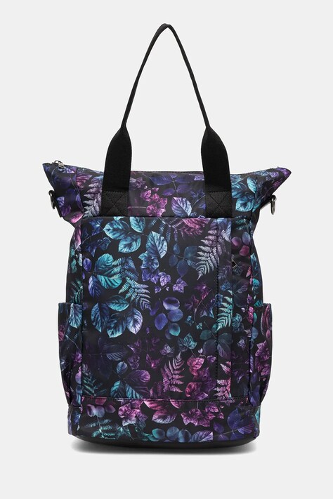 Plecak damski z funkcją torby wzorzysty kolor multicolor RW25-TPD700