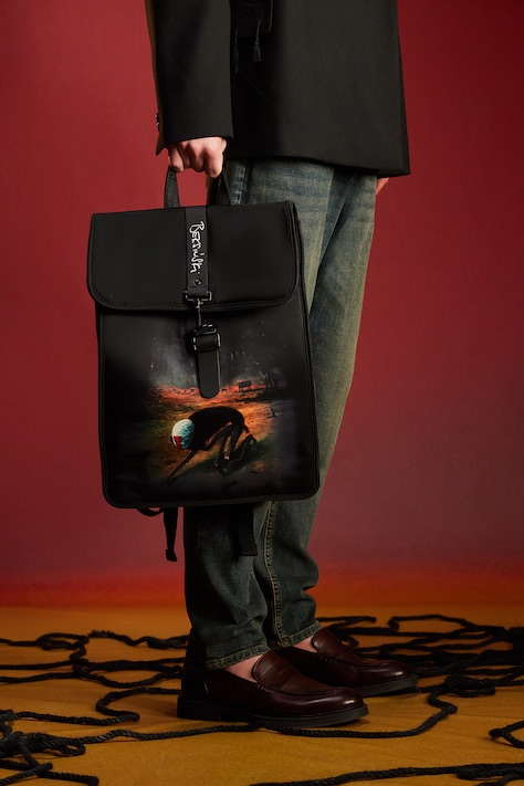 Plecak męski z kolekcji Zdzisław Beksiński x Medicine kolor multicolor RW25-TPMA50